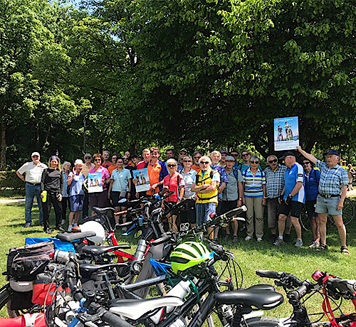 Gelungener STADTRADELN-Start – ADFC-Auftakttour bei Bilderbuchwetter nach Olching 