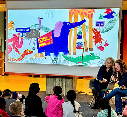 Grundschule Puchheim Süd – Bunter Lesetag anlässlich des Internationalen Vorlesetags