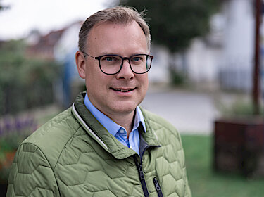 Das Bild zeigt Ersten Bürgermeister Norbert Seidl