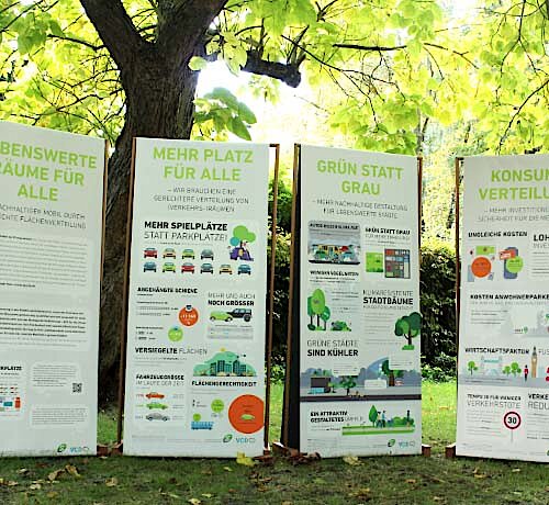 VCD-Wanderausstellung „Lebenswerte Räume für alle“ – Vom 12. bis 30. Juni im Puchheimer Rathaus