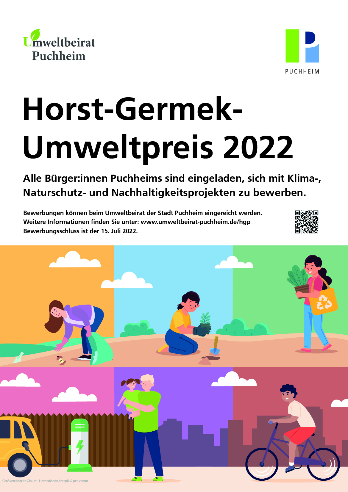 Plakat zum Horst-Germek-Umweltpreis