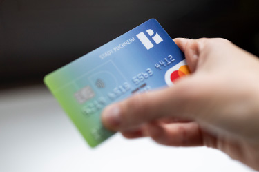 Kreditkarte mit dem Logo der Stadt Puchheim Kreditkarte mit dem Logo der Stadt Puchheim